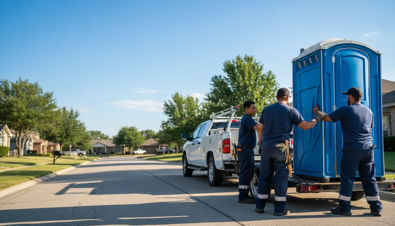 Portable Toilet Rental in Walters, OK near me